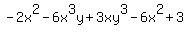 -2x%5E2-6x%5E3y%2B3xy%5E3-6x%5E2%2B3