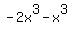 -2x%5E3-x%5E3