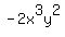 -2x%5E3y%5E2
