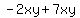 -2xy%2B7xy