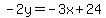 -2y=-3x%2B24