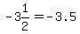 -3%26+1%2F2=-3.5