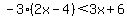 -3%282x-4%29%3C3x%2B6