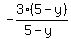 -3%285-y%29%2F%285-y%29