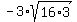 -3%2Asqrt%2816%2A3%29
