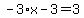 -3%2Ax-3=3