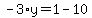 -3%2Ay=1-10
