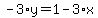 -3%2Ay=1-3%2Ax