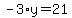 -3%2Ay=21