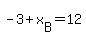 -3%2Bx%5BB%5D=12