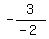 -3%2F%28-2%29