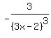 -3%2F%283x-2%29%5E3