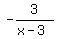 -3%2F%28x-3%29