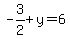 \"-3%2F2%2By=6\"