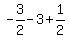 -3%2F2+-+3+%2B+1%2F2
