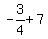 -3%2F4%2B7