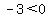 -3%3C0