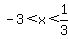 -3%3Cx%3C1%2F3