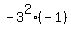 -3%5E2%28-1%29