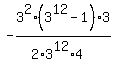 -3%5E2%2A%283%5E12-1%29%2A3%2F%282%2A3%5E12%2A4%29