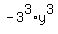 -3%5E3%2Ay%5E3