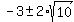 -3+%2B-+2%2Asqrt%2810%29
