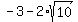 -3+-+2%2Asqrt%2810%29