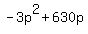 -3+p%5E2+%2B+630+p