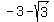 -3-sqrt%283%29
