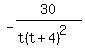 -30%2F%28t%28t%2B4%29%5E2%29