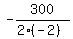 -300%2F%282%2A%28-2%29%29