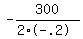 -300%2F%282%2A-.2%29