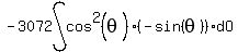 -3072int%28cos%5E2%28theta%29%28-sin%28theta%29%29dO%29