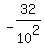 -32%2F10%5E2