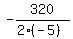 -320%2F%282%2A%28-5%29%29