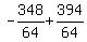 -348%2F64+%2B+394%2F64