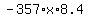 -357%2Ax%2A8.4