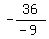 -36%2F%28-9%29