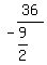 -36%2F%289%2F2%29