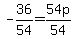 -36%2F54=54p%2F54