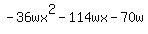 -36wx%5E2-114wx-70w