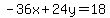 -36x%2B24y=18