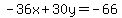 -36x%2B30y=-66