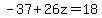 -37%2B26z=18