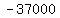 -37000