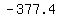 -377.4