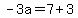 -3a=7%2B3