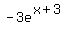 -3e%5E%28x%2B3%29
