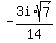 -3i%2Asqrt%287%29%2F14