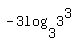 -3log%283%2C3%5E3%29